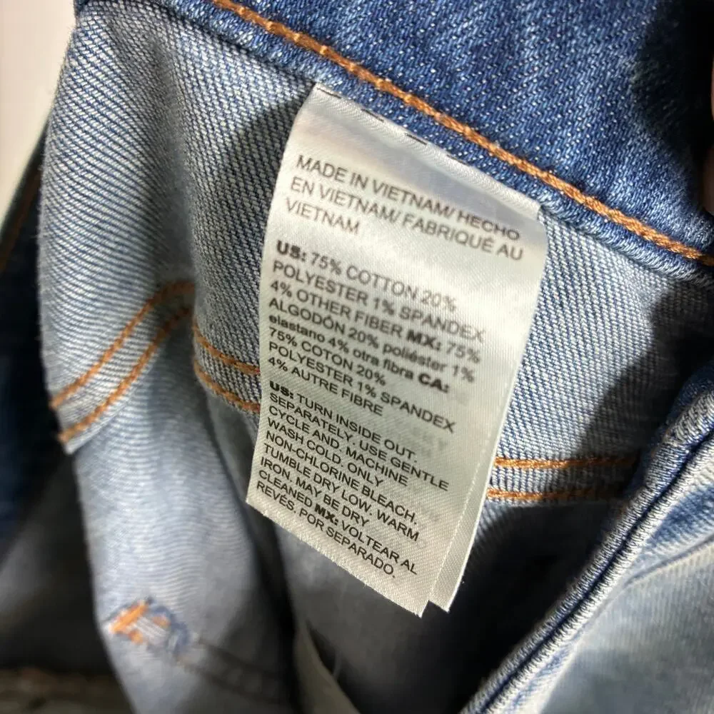 Chico's Boyfriend Ankle Jeans Medium Wash Denim NWT Chicos .5 / US 6